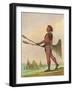 Racial, Choctaw Native-George Catlin-Framed Art Print