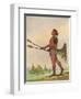 Racial, Choctaw Native-George Catlin-Framed Art Print