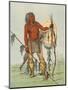 Racial, Comanche Warrior-George Catlin-Mounted Photographic Print