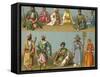 Racial, Iran, Men 19C-null-Framed Stretched Canvas