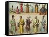 Racial, Iran, Musicians-null-Framed Stretched Canvas