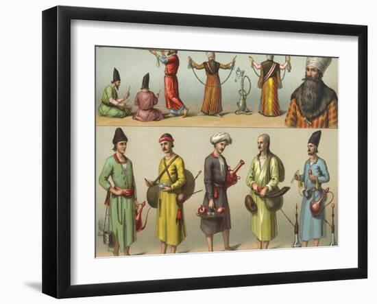 Racial, Iran, Musicians-null-Framed Photographic Print