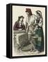 Racial, Italy, Naples 19C-null-Framed Stretched Canvas