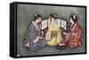 Racial, Japan, 3 Women-Jennie Harbour-Framed Stretched Canvas