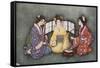 Racial, Japan, 3 Women-Jennie Harbour-Framed Stretched Canvas