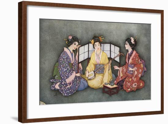 Racial, Japan, 3 Women-Jennie Harbour-Framed Photographic Print