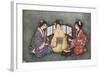 Racial, Japan, 3 Women-Jennie Harbour-Framed Photographic Print