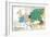 Racial map of Europe, c.1923-null-Framed Giclee Print