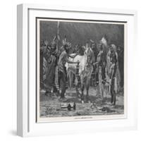 Racial, Medicine Pony-Frederic Sackrider Remington-Framed Art Print