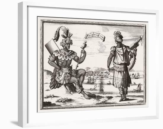 Racial, Peru, Lima Couple-Carel Allard-Framed Art Print