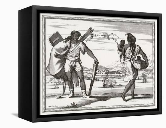 Racial, S Africa, Mozambiq-Carel Allard-Framed Stretched Canvas