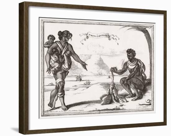 Racial, S Africa, Natives-Carel Allard-Framed Photographic Print