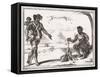 Racial, S Africa, Natives-Carel Allard-Framed Stretched Canvas