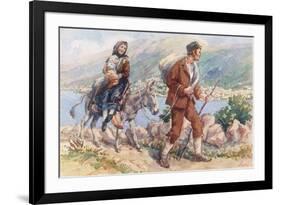 Racial, Slovenia Peasants-null-Framed Art Print