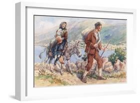 Racial, Slovenia Peasants-null-Framed Art Print
