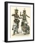 Racial, Sri Lanka, Dancers-null-Framed Art Print