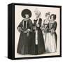 Racial, Swiss Women C1700-null-Framed Stretched Canvas