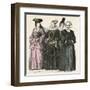 Racial, Swiss Women C1700-null-Framed Art Print