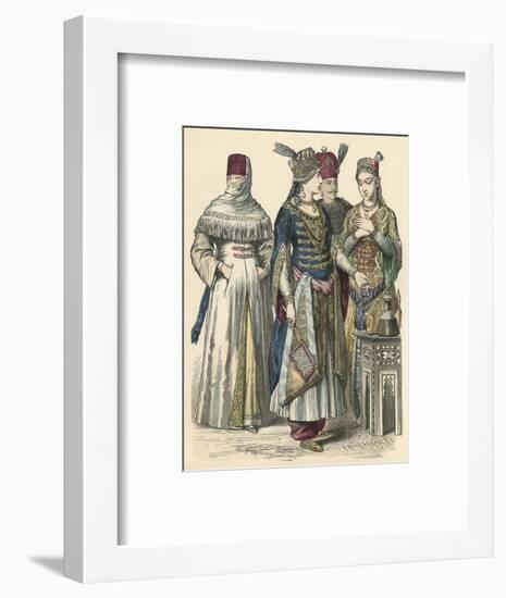 Racial, Turkey, Sultan-null-Framed Art Print