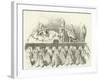 Racine Performed before the Court of Versailles 1695-Gustave Doré-Framed Giclee Print