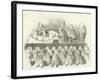 Racine Performed before the Court of Versailles 1695-Gustave Doré-Framed Giclee Print