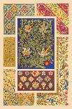 Medieval Design with Flowers-Racinet-Art Print