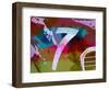 Racing 7-NaxArt-Framed Art Print