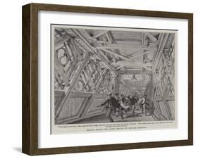 Racing across the Tower Bridge on Monday Morning-Henry William Brewer-Framed Giclee Print