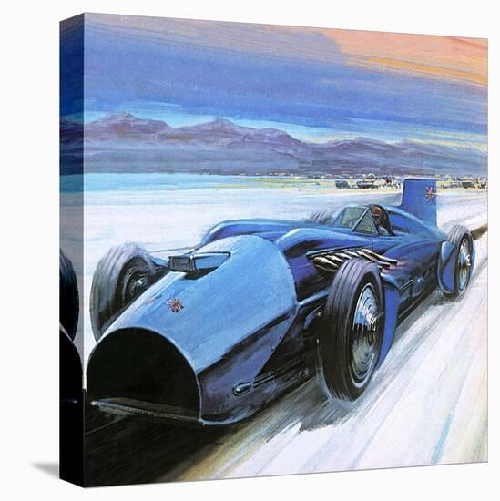 Racing Against Time-Graham Coton-Stretched Canvas