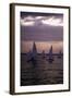 Racing at Sunset, C.1990-null-Framed Photographic Print