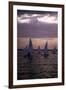 Racing at Sunset, C.1990-null-Framed Photographic Print