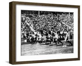 Racing at the 1948 London Olympic Games-null-Framed Photographic Print