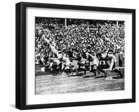 Racing at the 1948 London Olympic Games-null-Framed Photographic Print