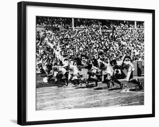 Racing at the 1948 London Olympic Games-null-Framed Photographic Print