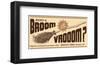 Racing Brooms-null-Framed Art Print