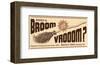 Racing Brooms-null-Framed Art Print