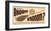 Racing Brooms-null-Framed Art Print