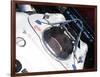 Racing Car Cockpit Watercolor-NaxArt-Framed Art Print