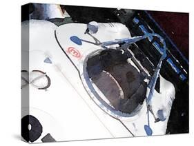 Racing Car Cockpit Watercolor-NaxArt-Stretched Canvas