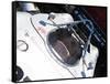 Racing Car Cockpit Watercolor-NaxArt-Framed Stretched Canvas