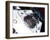 Racing Car Cockpit Watercolor-NaxArt-Framed Art Print