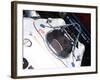 Racing Car Cockpit Watercolor-NaxArt-Framed Art Print