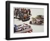 Racing Cars-null-Framed Giclee Print