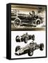 Racing Cars-Wilf Hardy-Framed Stretched Canvas