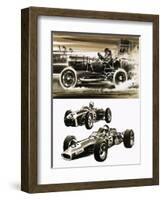 Racing Cars-Wilf Hardy-Framed Giclee Print