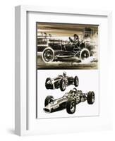 Racing Cars-Wilf Hardy-Framed Giclee Print