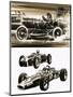 Racing Cars-Wilf Hardy-Mounted Giclee Print