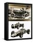 Racing Cars-Wilf Hardy-Framed Stretched Canvas