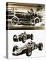 Racing Cars-Wilf Hardy-Stretched Canvas