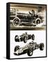 Racing Cars-Wilf Hardy-Framed Stretched Canvas